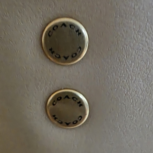 Coach Rogue 30 1941 Cream Leather Tote with Gold Accents - Picture 11 of 15